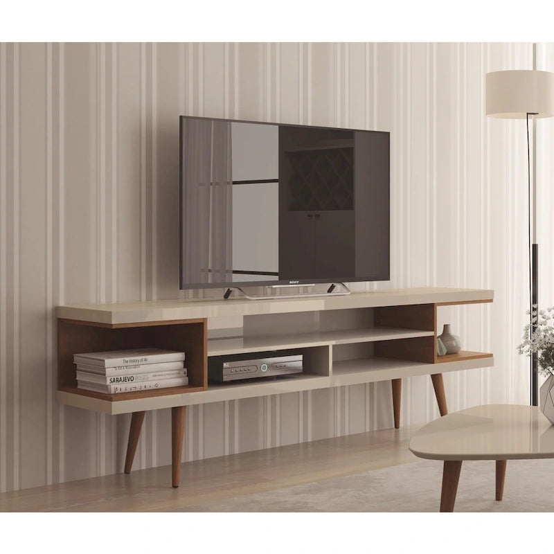 Meuble TV Manhattan Comfort Nynashamn Mid Century Modern