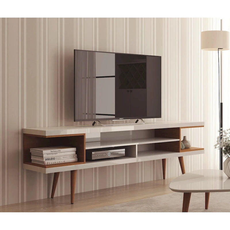 Meuble TV Manhattan Comfort Nynashamn Mid Century Modern
