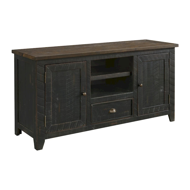 Meuble TV The Gray Barn Downington en bois massif de 60 po