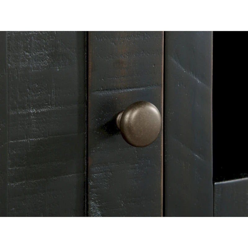 Meuble TV The Gray Barn Downington en bois massif de 60 po
