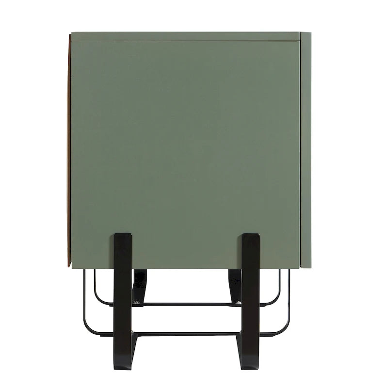 Meuble TV de rangement à 3 portes DH BASIC Modern 60 pouces par Denhour