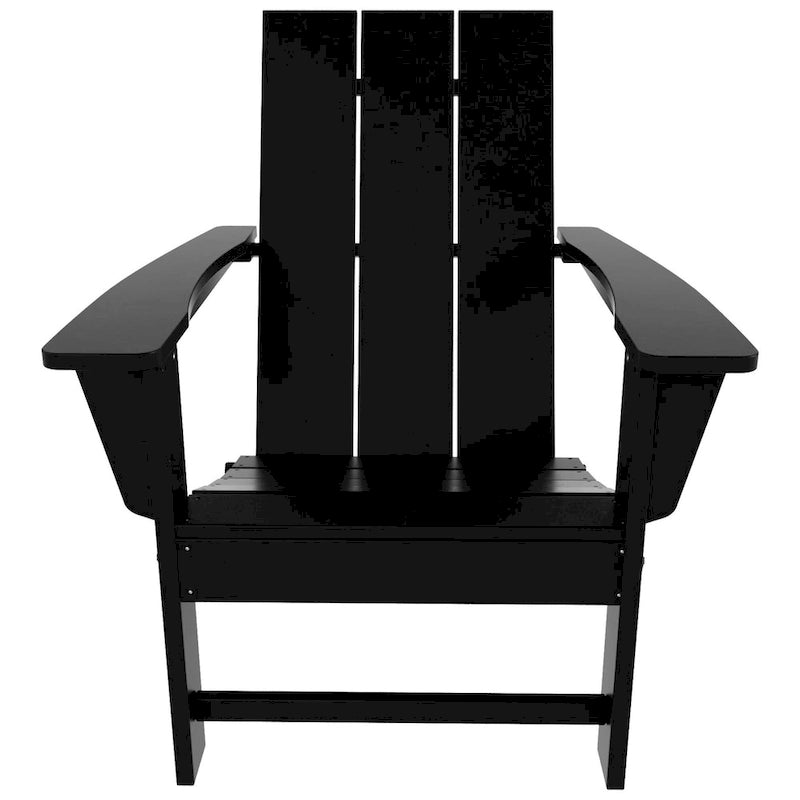 Fauteuil Adirondack Moderne Poly Pliable Écologique Tout Temps Polytrends Shoreside (Lot de 8)