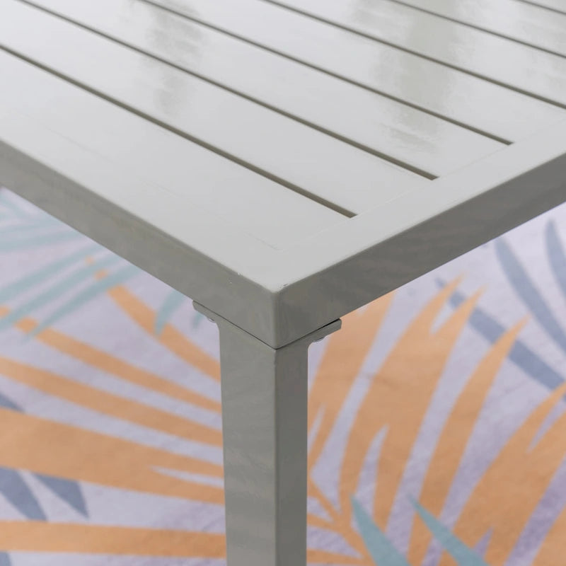 Ensemble de conversation 4 pièces pour patio avec table basse et coussins