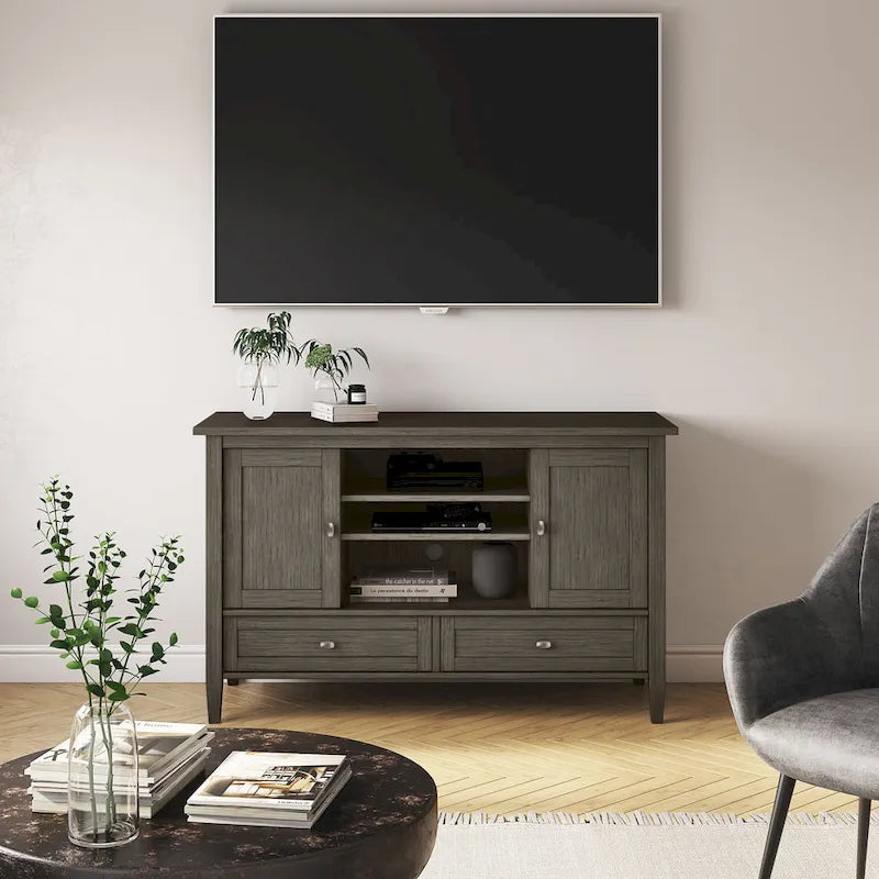 Meuble TV/multimédia de transition WYNDENHALL Norfolk pour téléviseurs jusqu'à 50 pouces