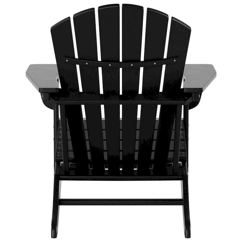 Polytrends Altura Outdoor Eco-Friendly All Weather Poly Adirondack Chair (Set of 8)