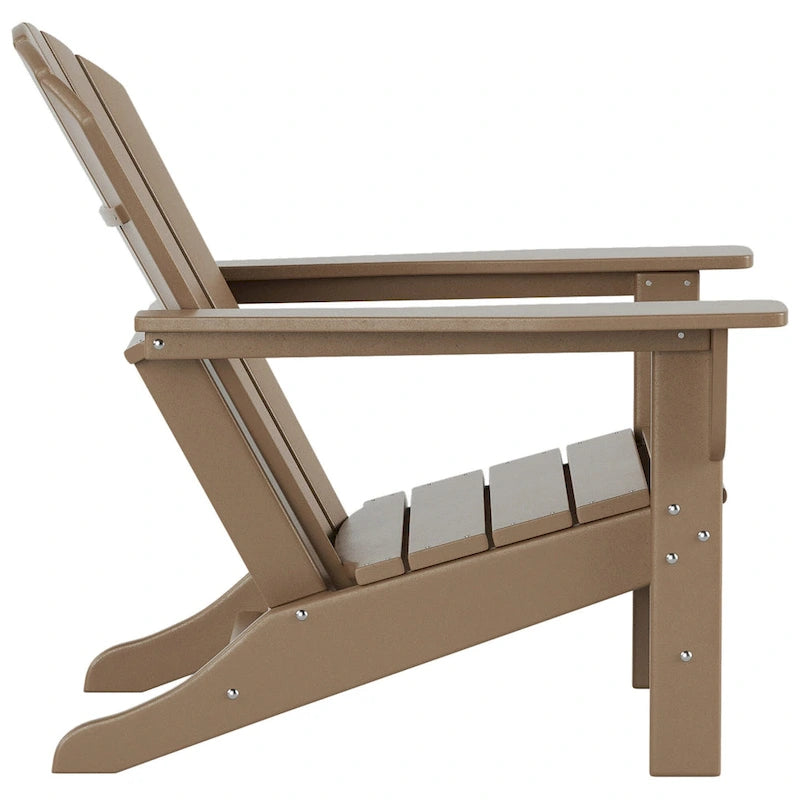 Polytrends Altura Outdoor Eco-Friendly All Weather Poly Adirondack Chair (Set of 8)