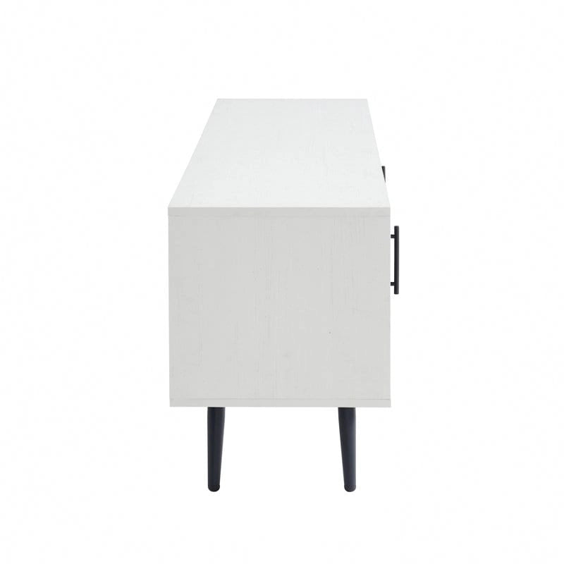Meuble TV Mid-Century Modern pour téléviseurs jusqu'à 70 po Meuble TV Console multimédia - 20,5 H x 59 L x 15,5 P
