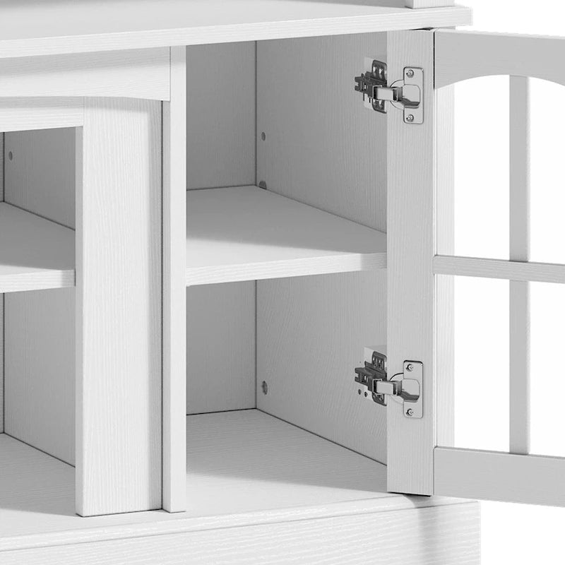 Moasis 58 Meuble TV surélevé Meuble TV de Ferme Meuble TV Console Multimédia pour TV jusqu'à 65 - 58 pouces