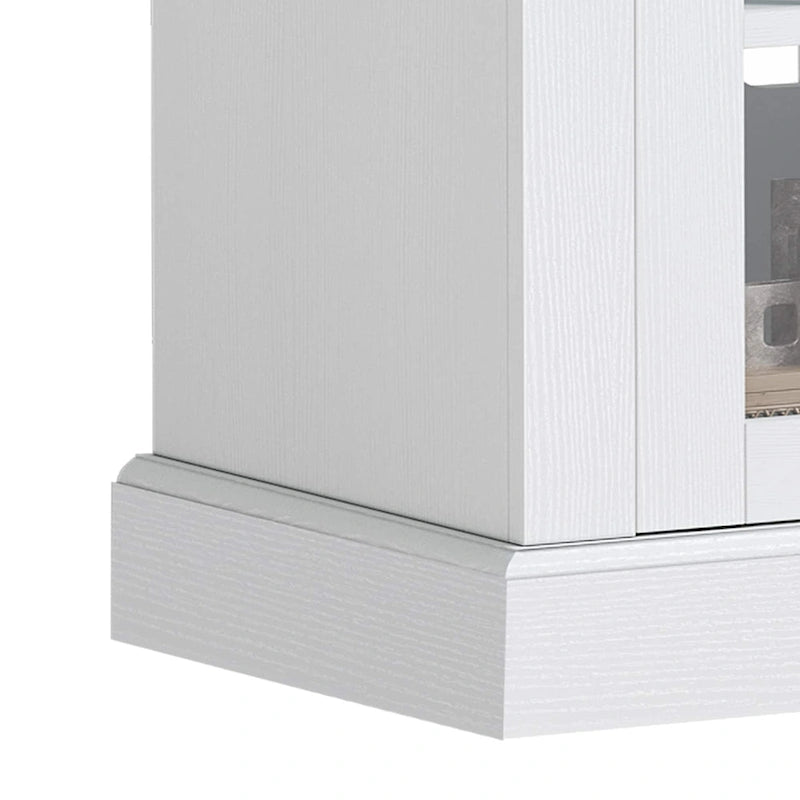 Moasis 58 Meuble TV surélevé Meuble TV de Ferme Meuble TV Console Multimédia pour TV jusqu'à 65 - 58 pouces