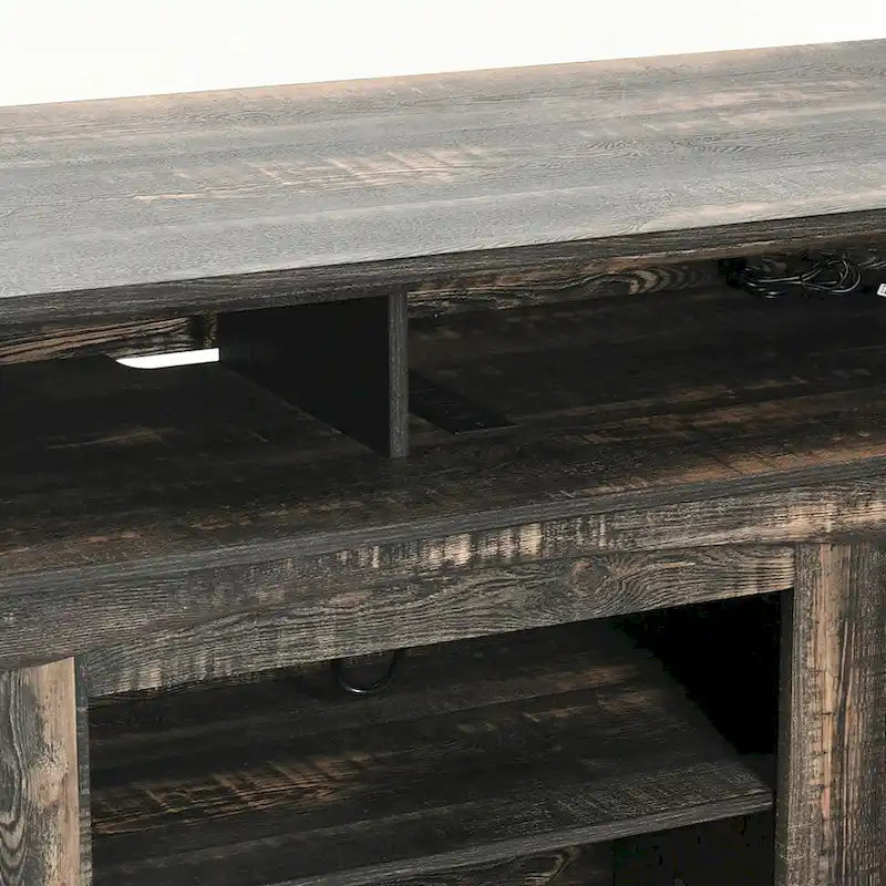 Moasis 58 Meuble TV surélevé Meuble TV de Ferme Meuble TV Console Multimédia pour TV jusqu'à 65 - 58 pouces