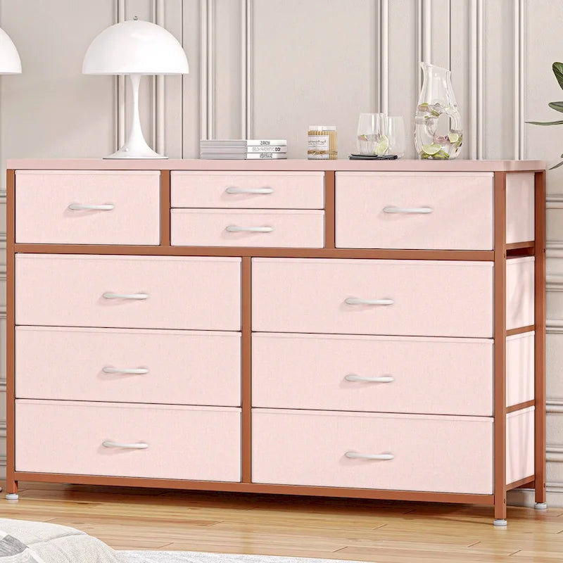 Meuble TV commode moderne avec 10 tiroirs - s.o.