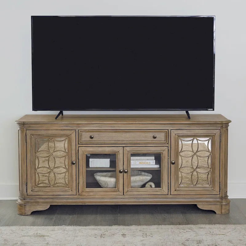 Meuble TV Magnolia Manor avec miroirs - 2 finitions