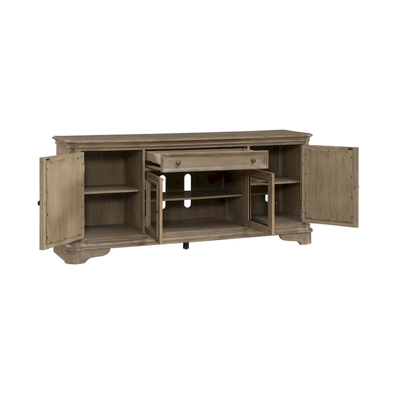 Meuble TV Magnolia Manor avec miroirs - 2 finitions