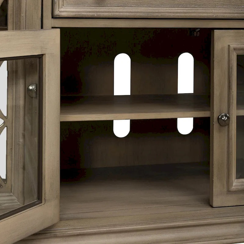 Meuble TV Magnolia Manor avec miroirs - 2 finitions