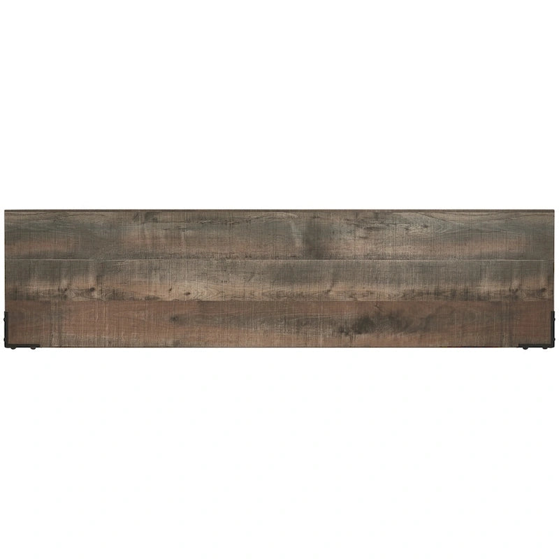 Meuble télé Trinell Grand, décontracté, marron