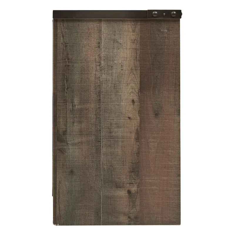 Meuble télé Trinell Grand, décontracté, marron
