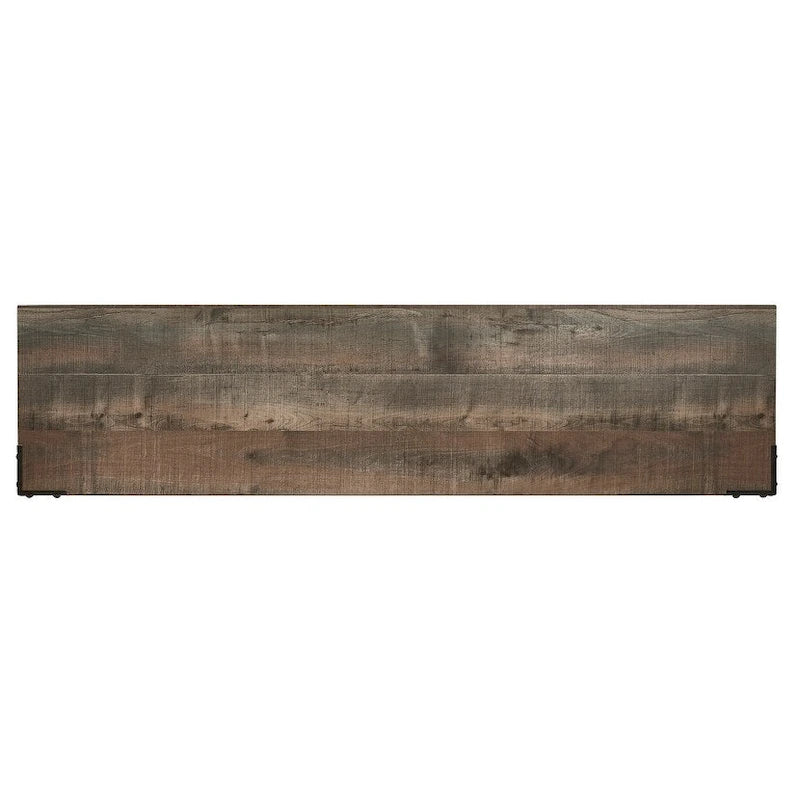 Meuble télé Trinell Grand, décontracté, marron