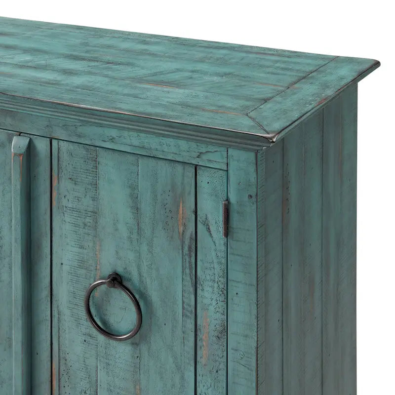 Meuble TV/Console en bois massif 65 po Garden District