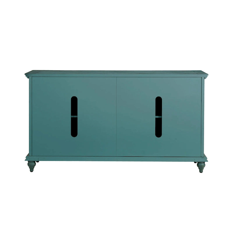 Meuble TV/Console en bois massif 65 po Garden District