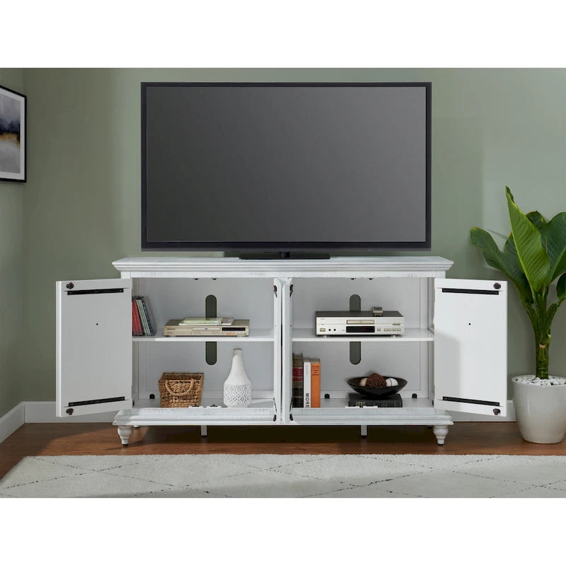 Meuble TV/Console en bois massif 65 po Garden District