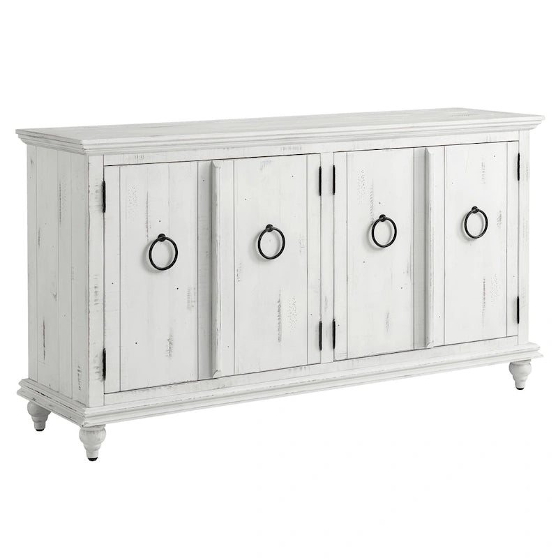 Meuble TV/Console en bois massif 65 po Garden District
