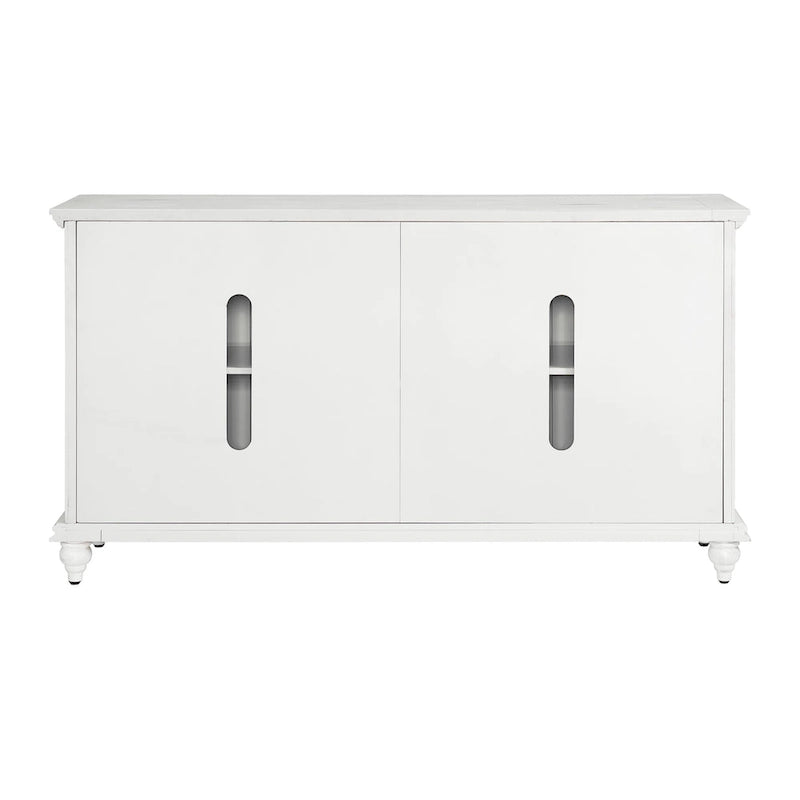 Meuble TV/Console en bois massif 65 po Garden District