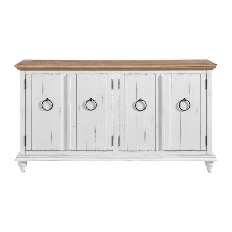 Meuble TV/Console en bois massif 65 po Garden District