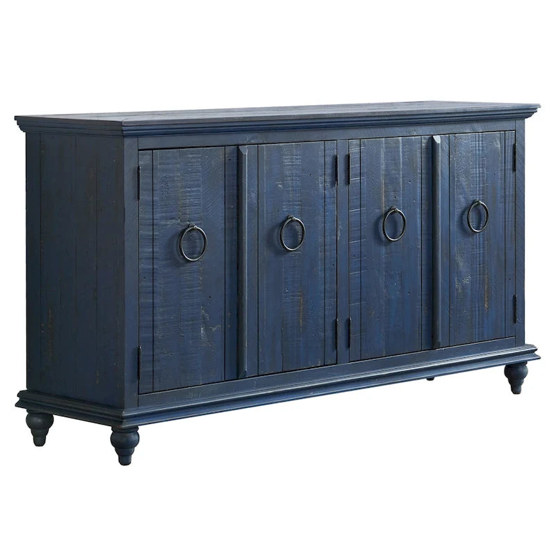 Meuble TV/Console en bois massif 65 po Garden District