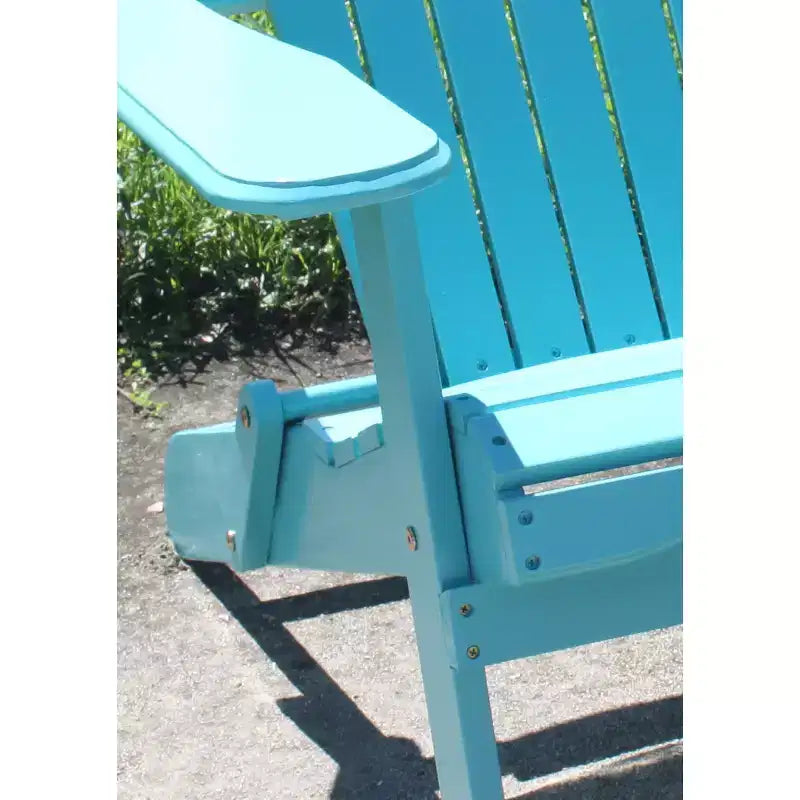 Northbeam Outdoor Portable Foldable Wooden Adirondack Deck Lounge Chair