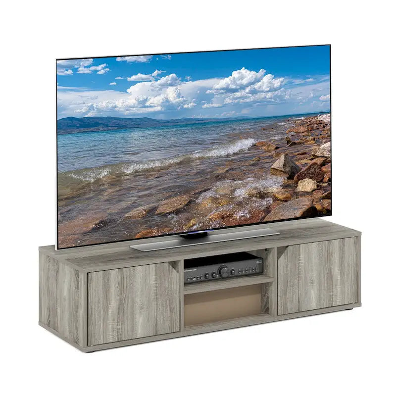 Meuble TV classique Furinno pour téléviseur jusqu'à 55 pouces