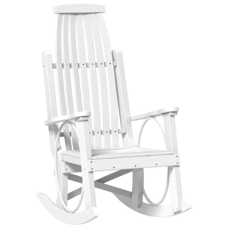 Fauteuil à bascule "Grand-père" en Poly Lumber