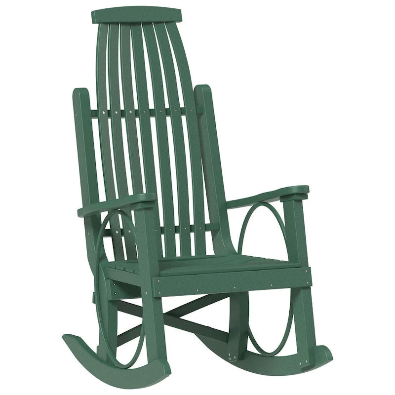 Fauteuil à bascule "Grand-père" en Poly Lumber