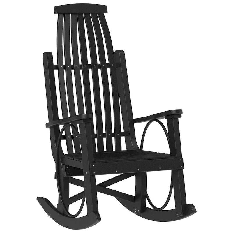 Fauteuil à bascule "Grand-père" en Poly Lumber