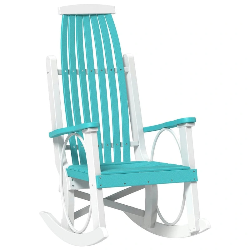 Fauteuil à bascule "Grand-père" en Poly Lumber