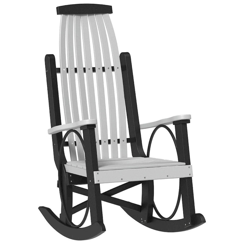 Fauteuil à bascule "Grand-père" en Poly Lumber