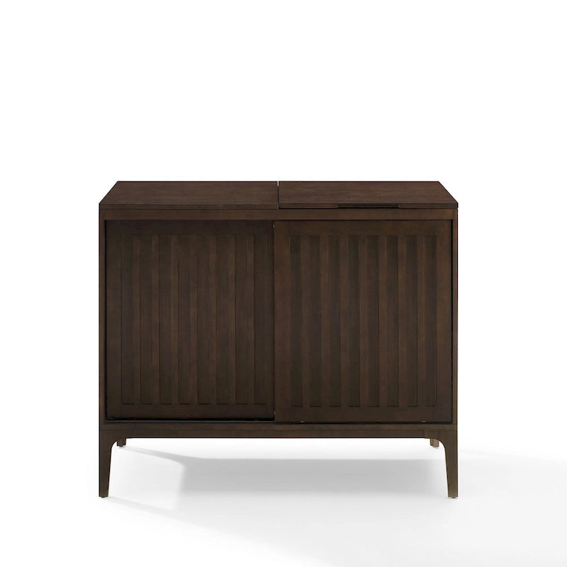 Meuble console de rangement pour disques Crosley Asher