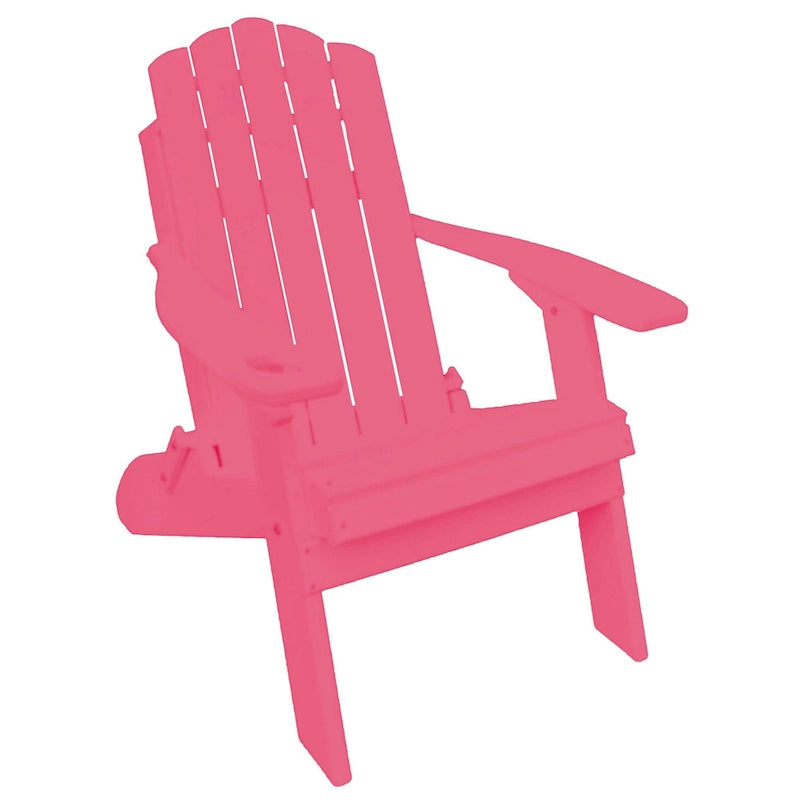 Chaise Adirondack pliante en poly-bois de la collection Country Classics