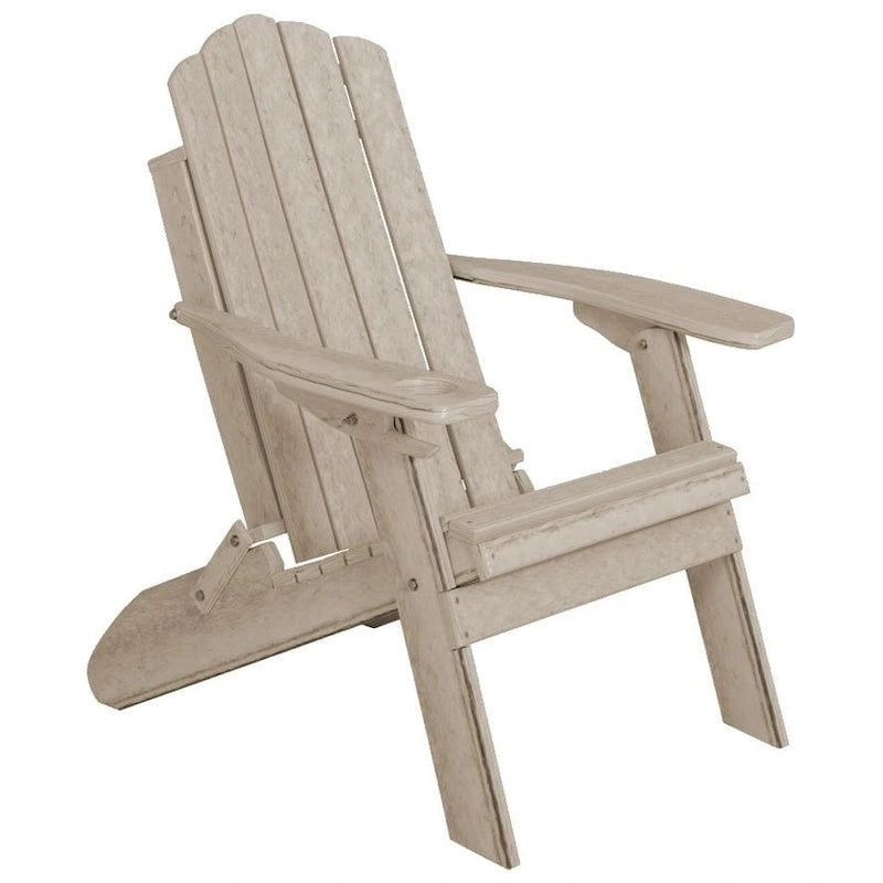 Chaise Adirondack pliante en poly-bois de la collection Country Classics