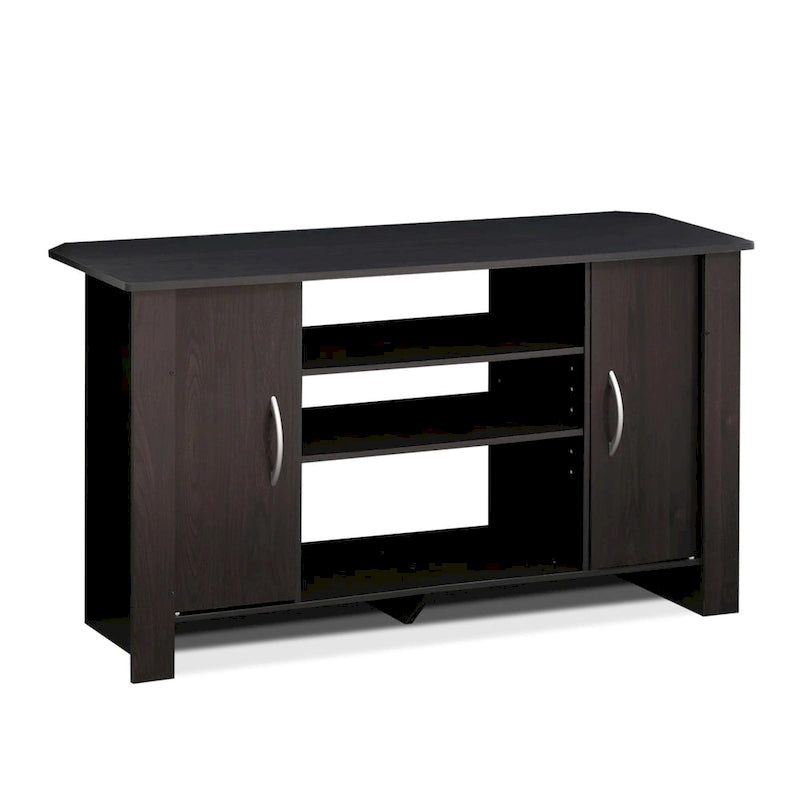 Meuble TV d'angle de Porch & Den, finition expresso