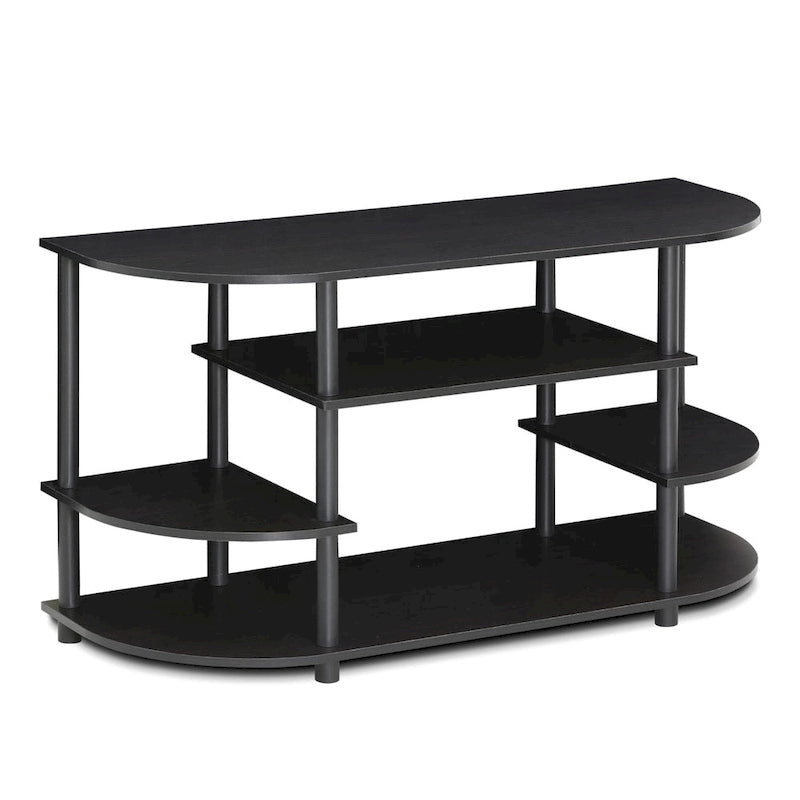 Meuble TV d'angle Manchester marron en MDF Porch & Den