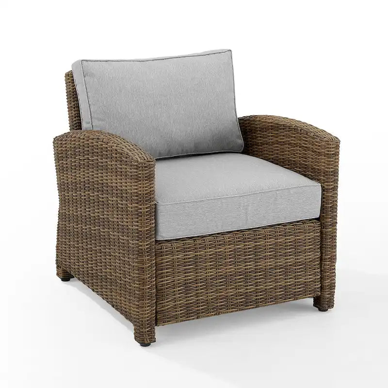 Fauteuil d'extérieur en osier Bradenton de Crosley – 30,5 l x 35 P x 32,5 H
