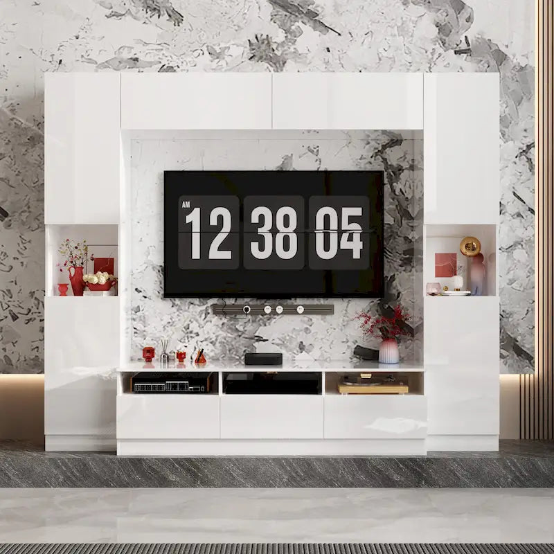 Meuble TV mural design - 94.5X78.7