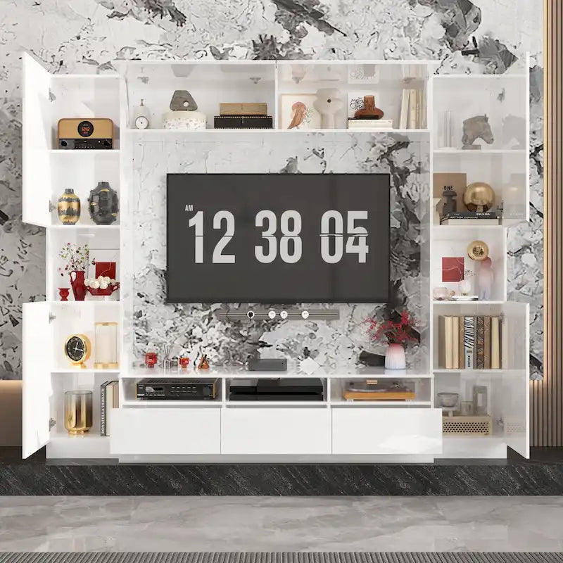Meuble TV mural design - 94.5X78.7