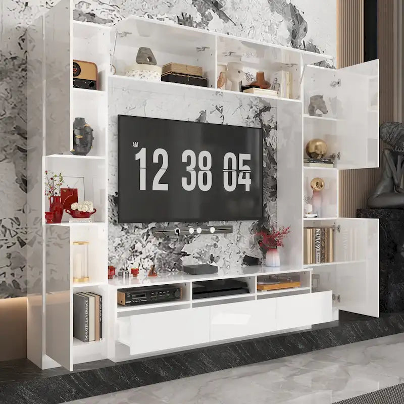 Meuble TV mural design - 94.5X78.7