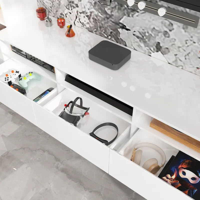 Meuble TV mural design - 94.5X78.7