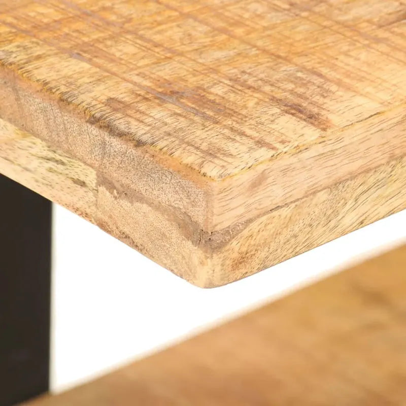 Meuble TV vidaXL 90x40x40 cm Bois de manguier brut