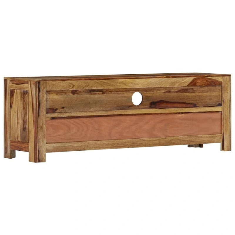 Meuble TV vidaXL 120x30x40 cm Bois de Sesham Massif