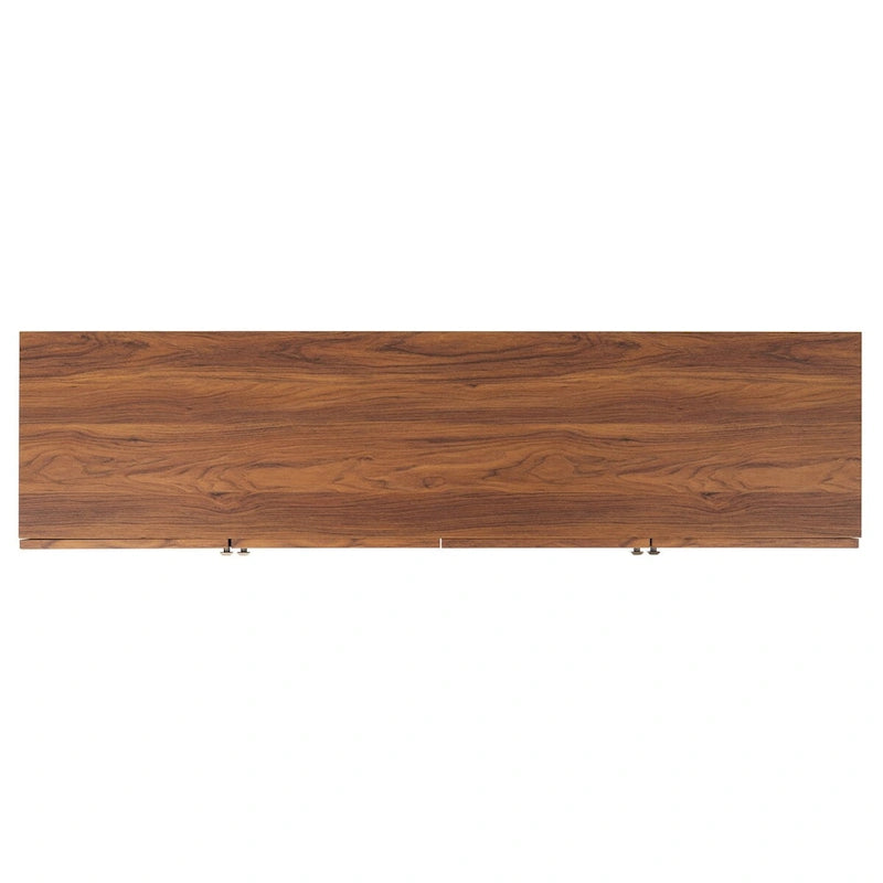 Meuble TV SAFAVIEH Micaela avec rangement, 4 portes, 160,3 cm – 160,3 cm (L) x 41,4 cm (P) x 80,5 cm (H) – 63Wx16Dx32H