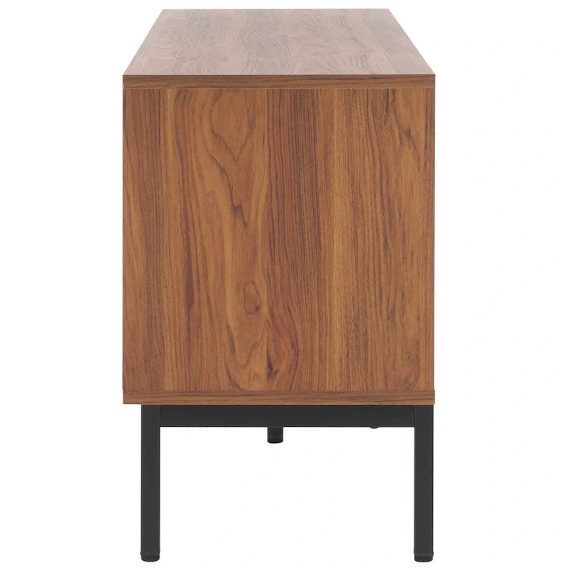 Meuble TV/multimédia Deandra à 4 portes SAFAVIEH (convient aux téléviseurs à écran plat jusqu'à 65 pouces) - 154,4 cm x 44,9 cm x 62,5 cm - 61Lx18Px25H