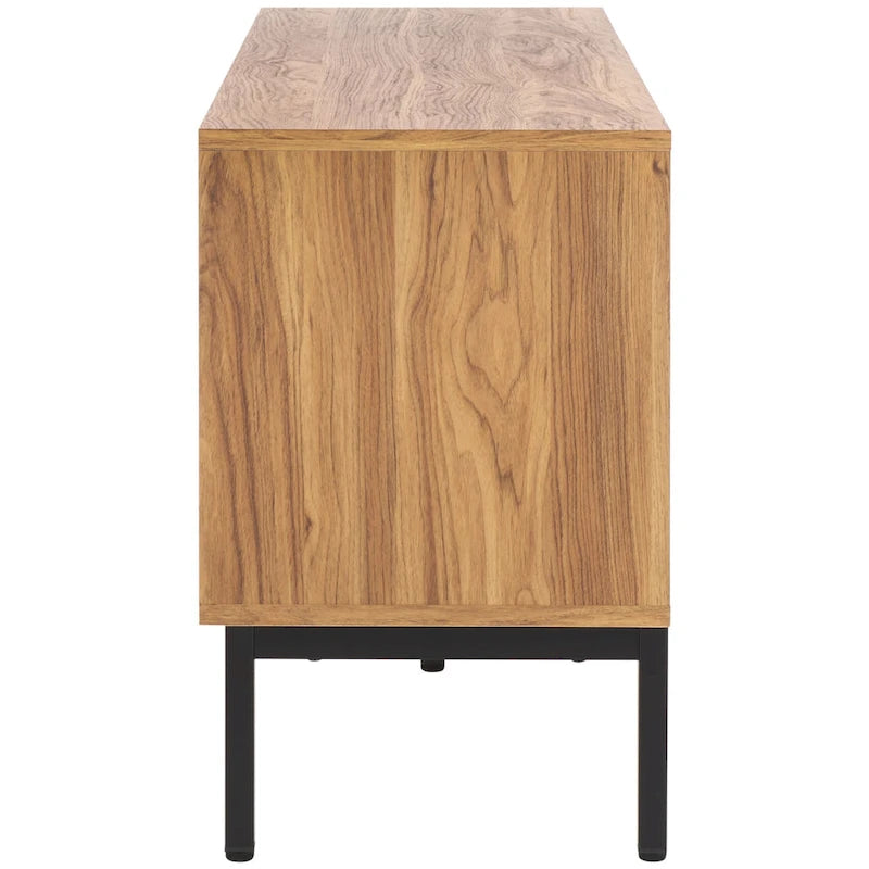 Meuble TV/multimédia Deandra à 4 portes SAFAVIEH (convient aux téléviseurs à écran plat jusqu'à 65 pouces) - 154,4 cm x 44,9 cm x 62,5 cm - 61Lx18Px25H